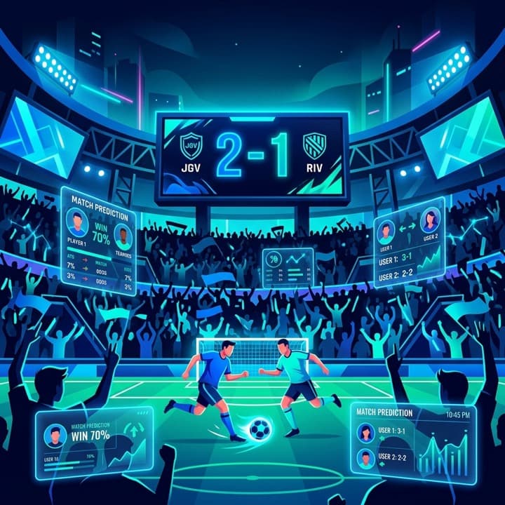 JogoVibe — social football prediction game